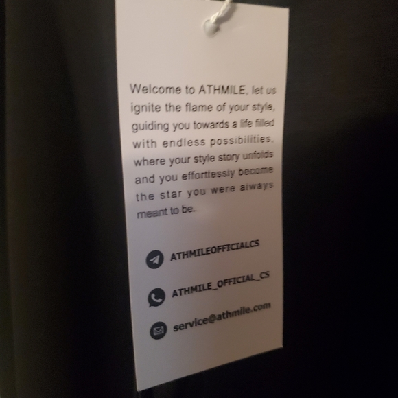 Athmile Womens Sweatpants Wide Leg Low Waist Draw String Black Medium NEW - Picture 4 of 4